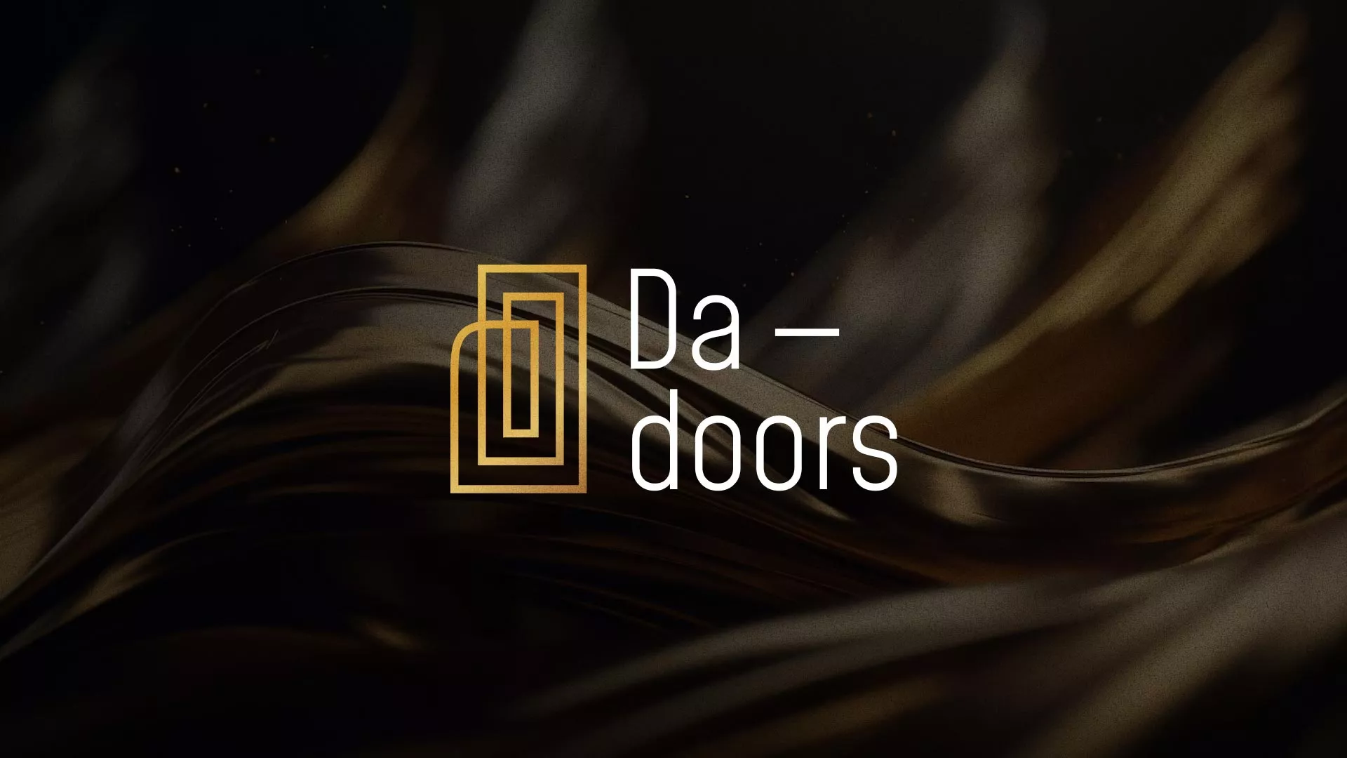Разработка логотипа для компании «DA-DOORS» в Буе